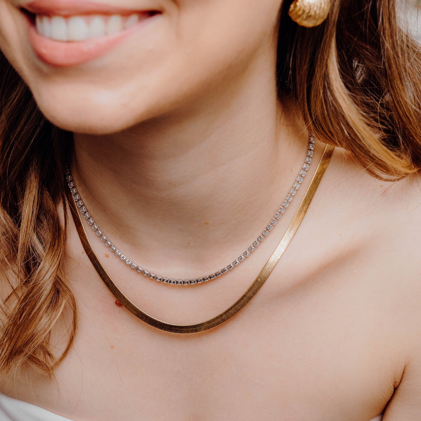 Collar Cadena Planchada