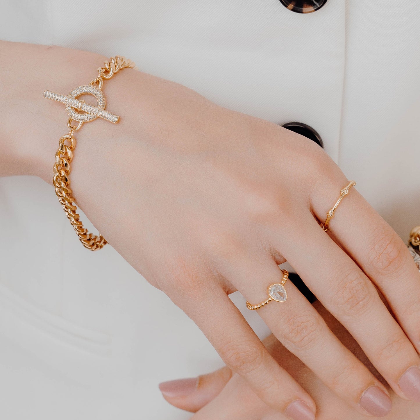 Pulsera Circulo Chunky