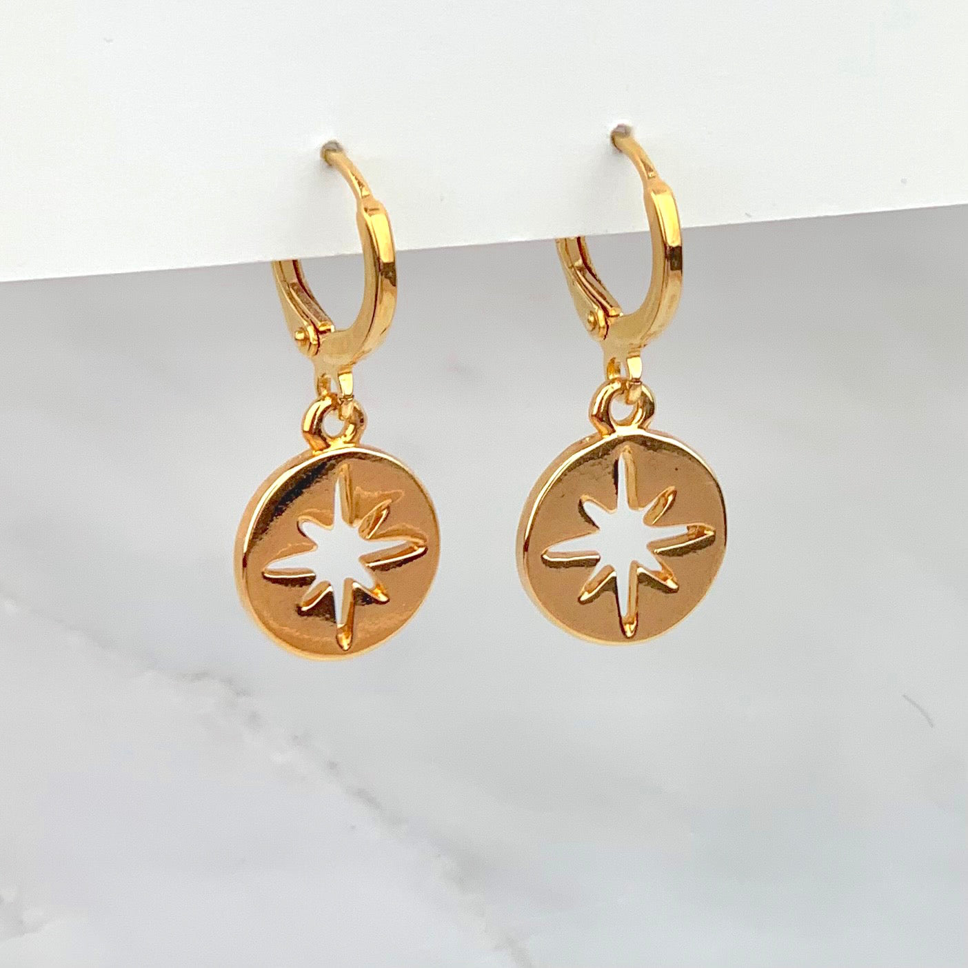 Arracadas Círculo Estrella