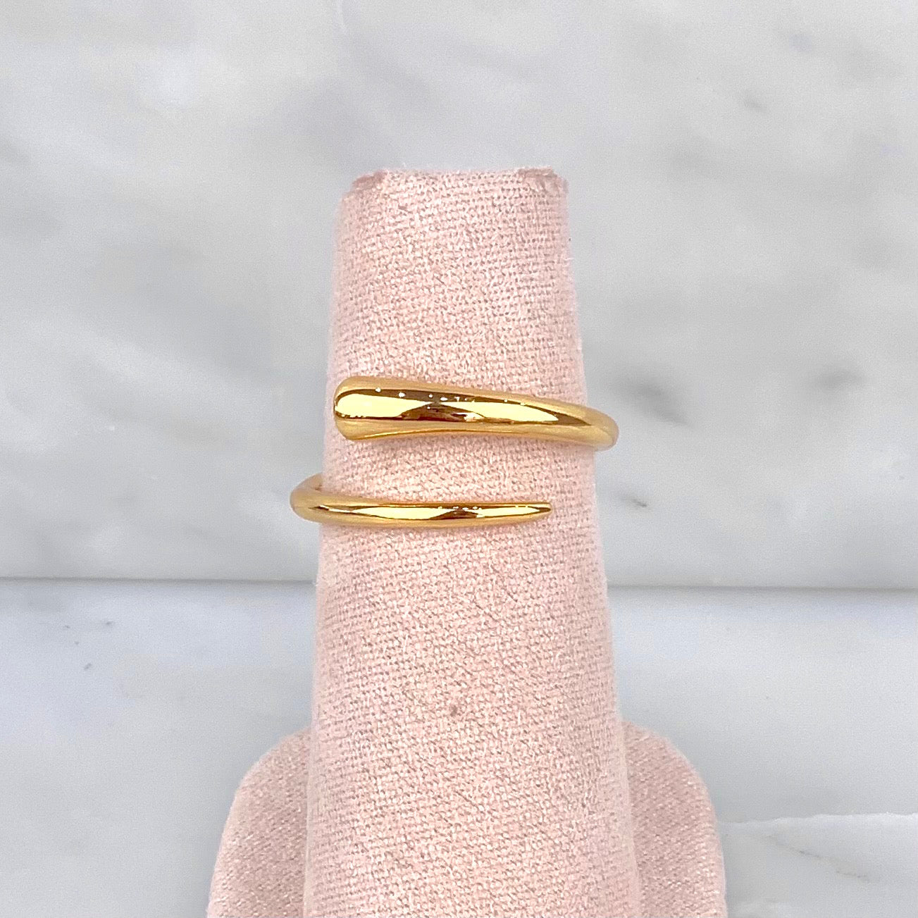 Anillo Espiral Zirconia