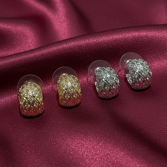 Media Arracada con Zirconias