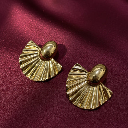 Aretes Abanico