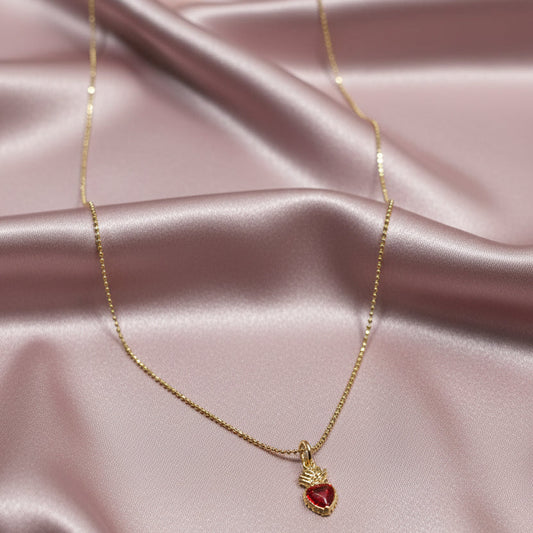 Collar Sagrado Corazón mini