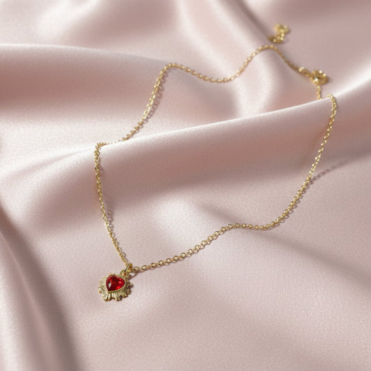 Collar Sagrado Corazón mediano