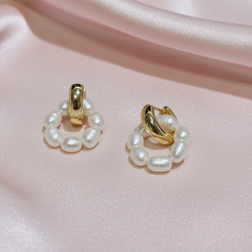 Arracadas con Perlas