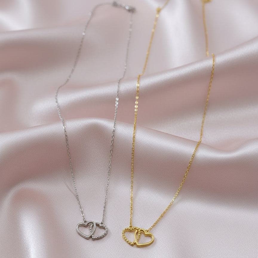 Collar Corazones Unidos