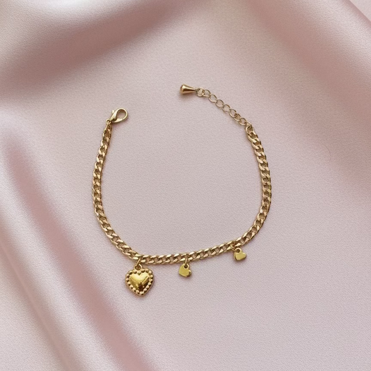 Pulsera Corazones