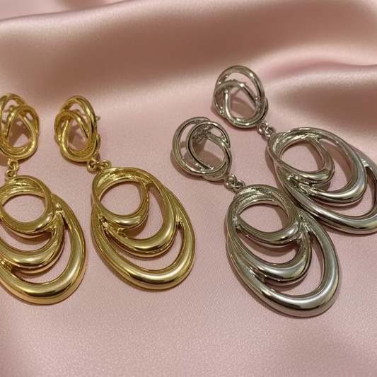 Aretes 3 Óvalos