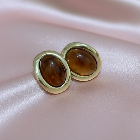 Aretes Piedra Ámbar