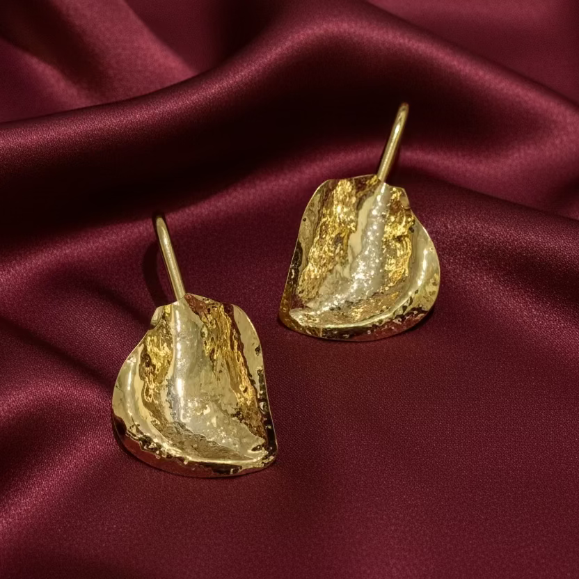 Aretes Hojas