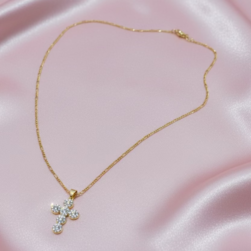 Collar Cruz Zirconias