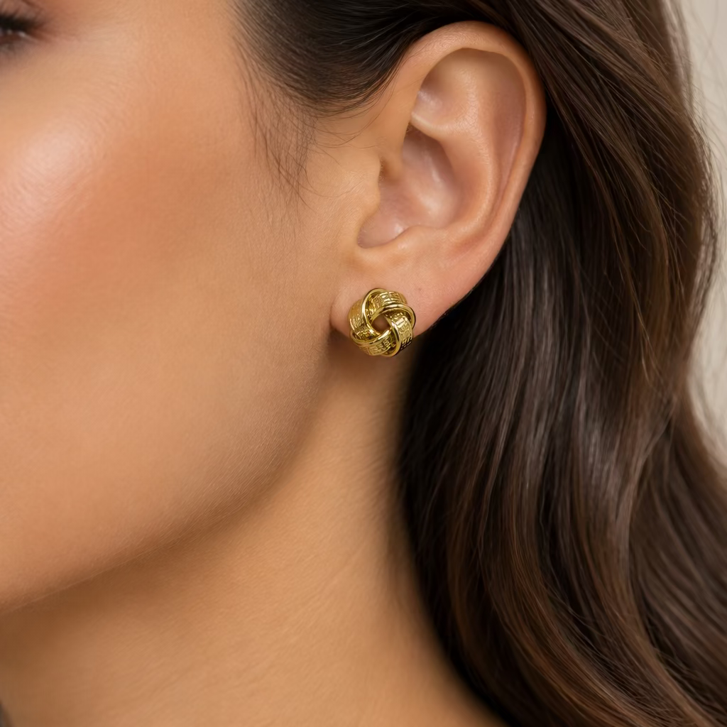 Aretes Nudo Chico
