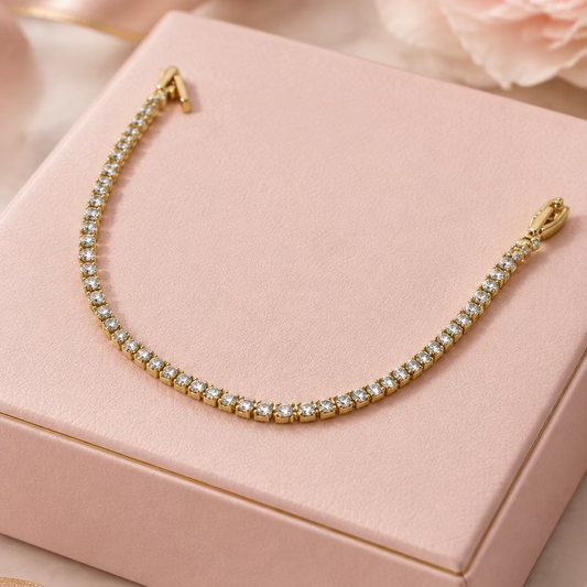 Pulsera Zirconias mini
