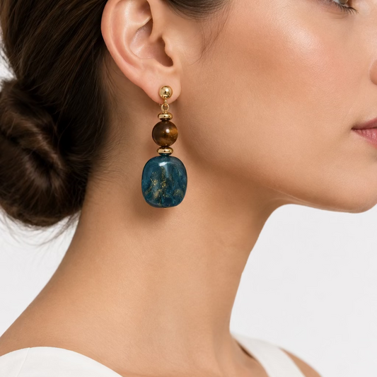 Aretes Azules
