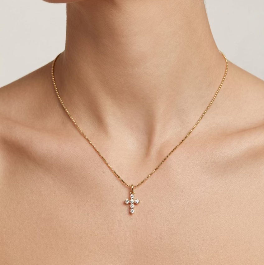 Collar Cruz mini