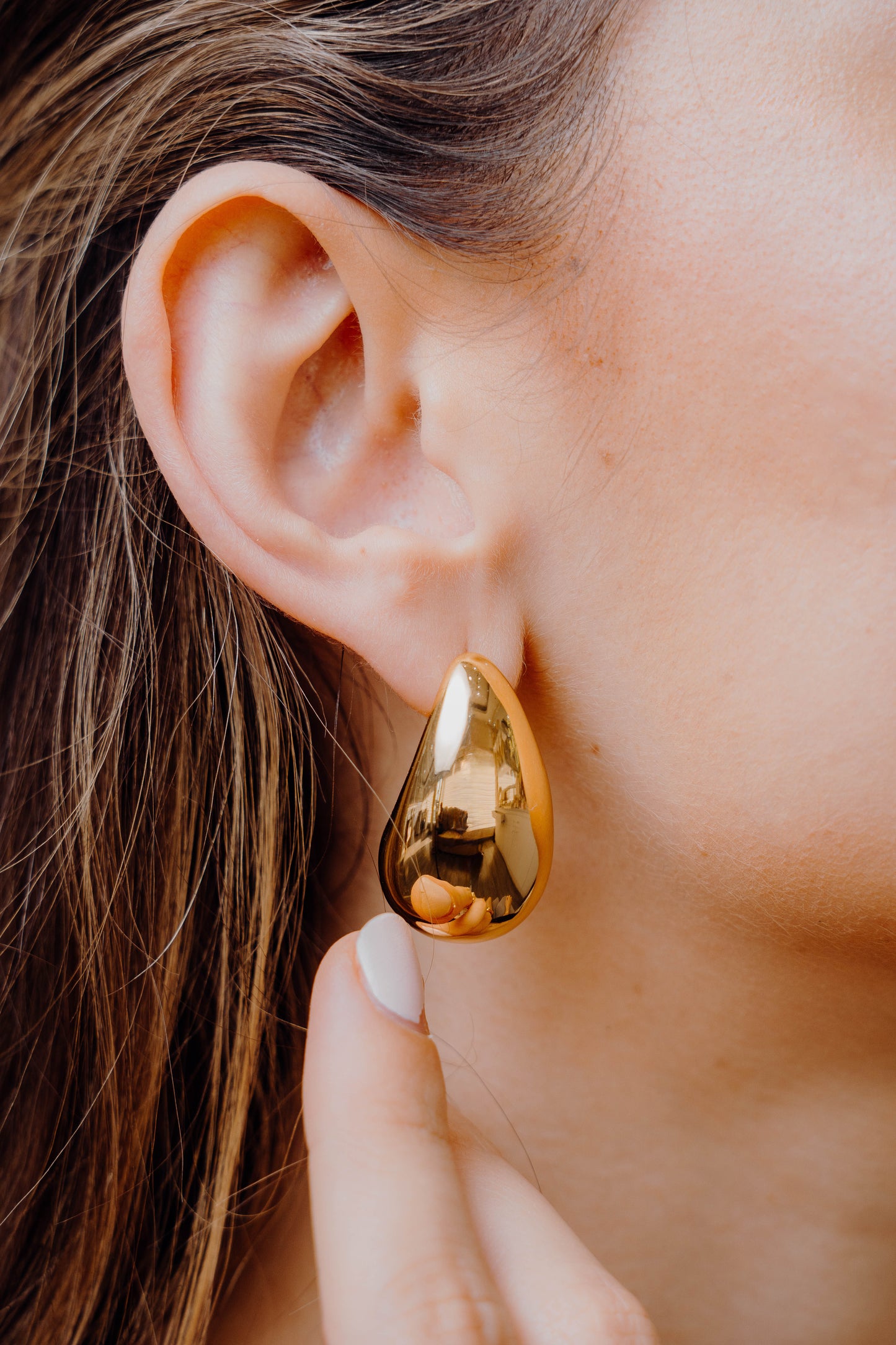 Aretes Botega Dorados