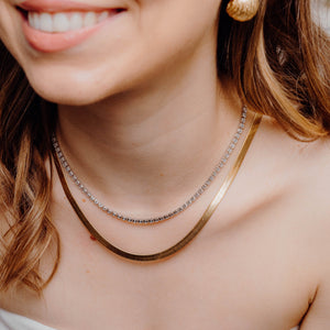 Collar Cadena Planchada