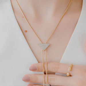 Collar Triángulo Cola de Rata