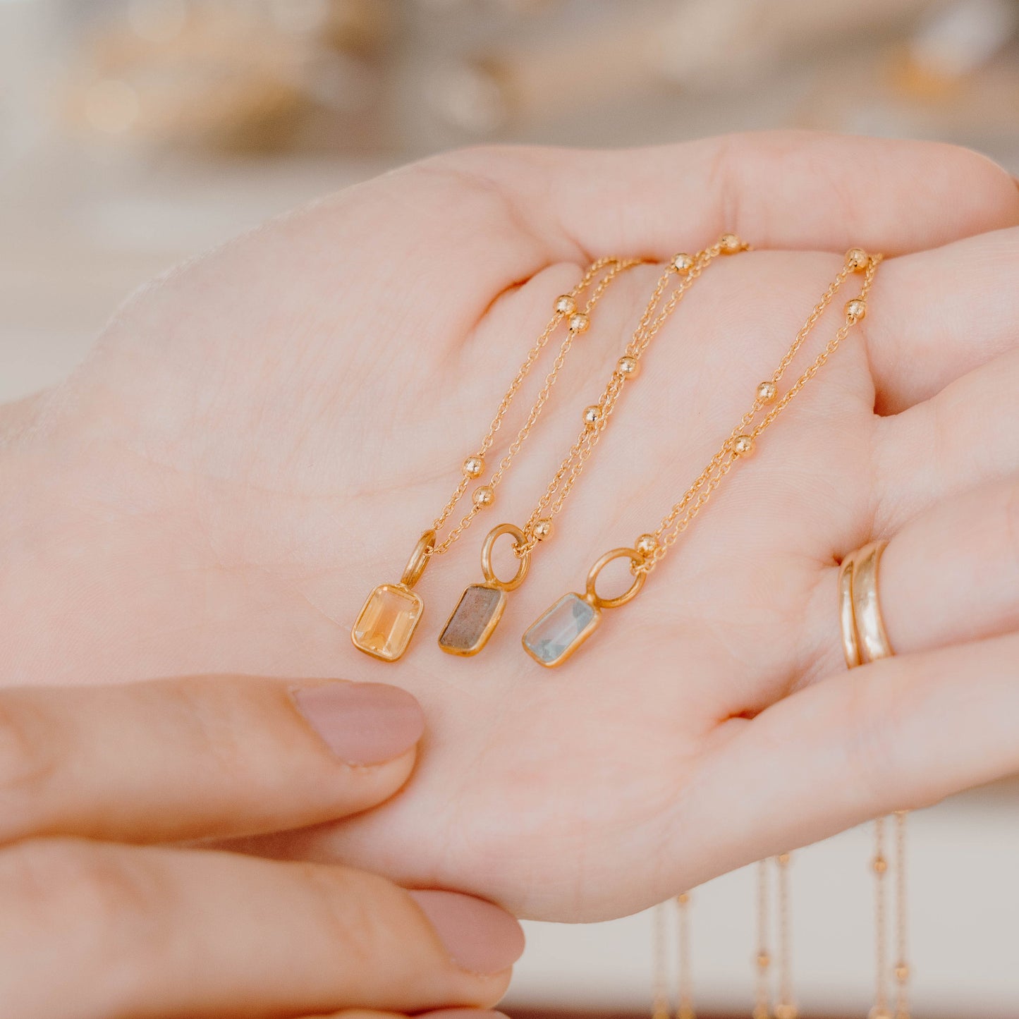 Collar Zirconia Rainbow