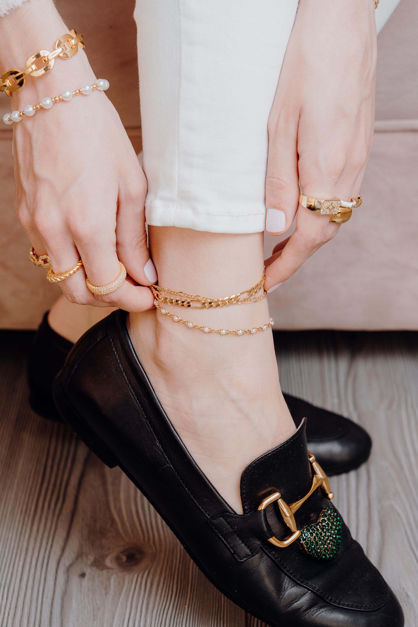 Tobillera Cadena Cartier Bold