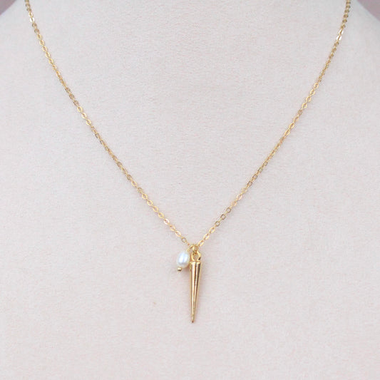 Collar Cono y Perla
