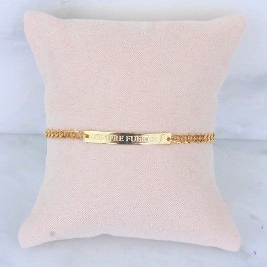 Pulsera Siempre Fuerte