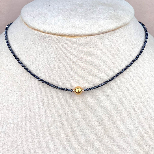 Choker Esfera Dorada