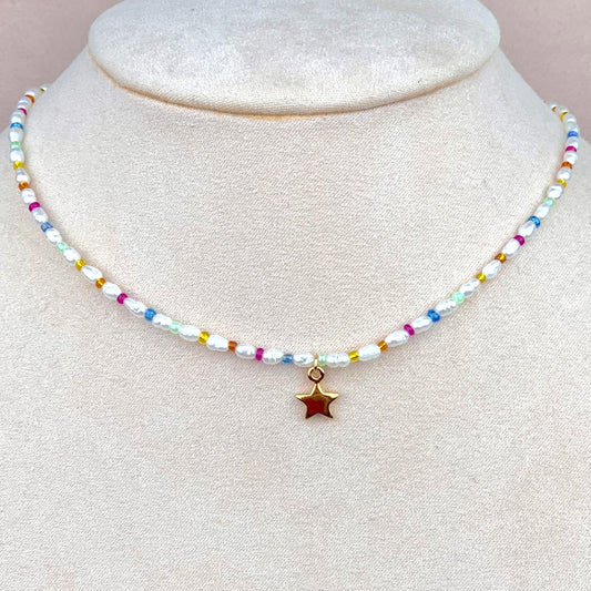 Choker Estrella Multicolor