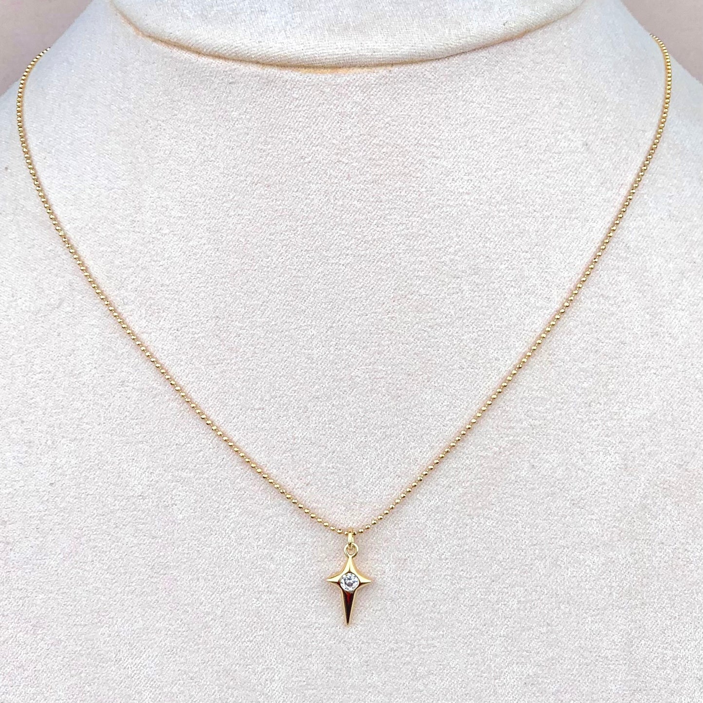 Collar Estrella Zirconia Mini
