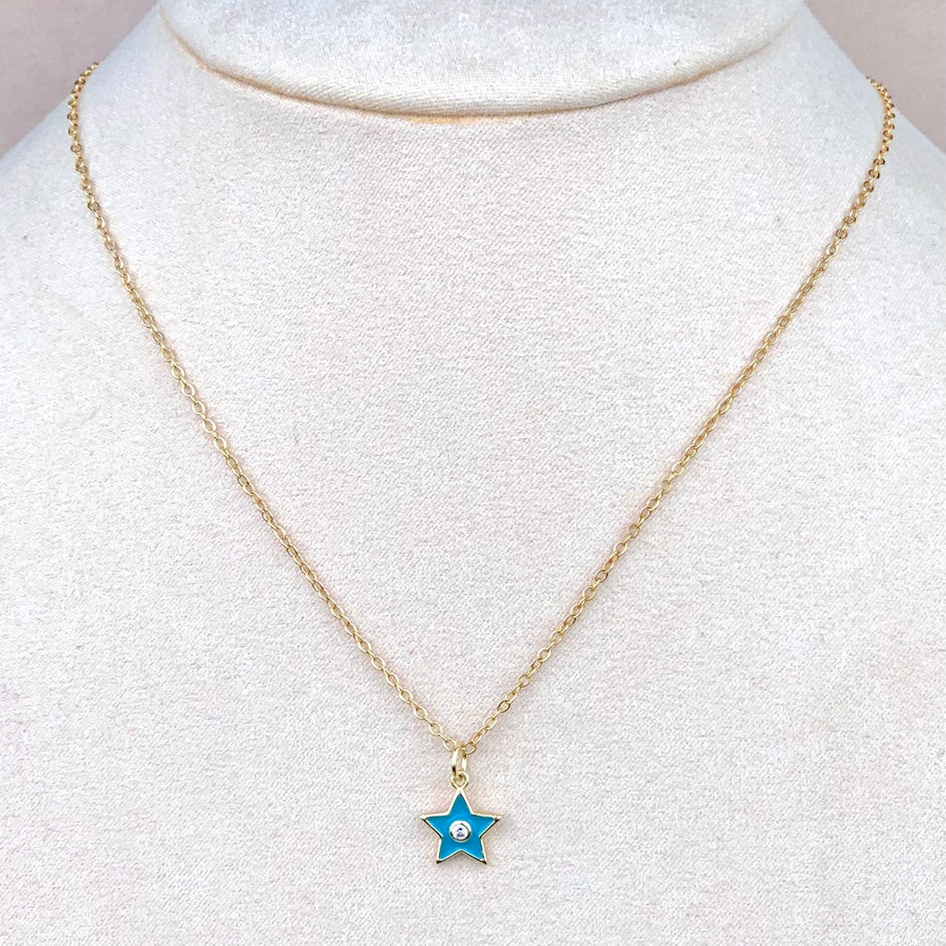 Collar Estrella Turquesa