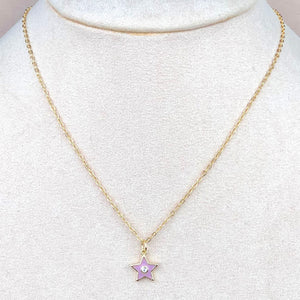 Collar Estrella Rosa
