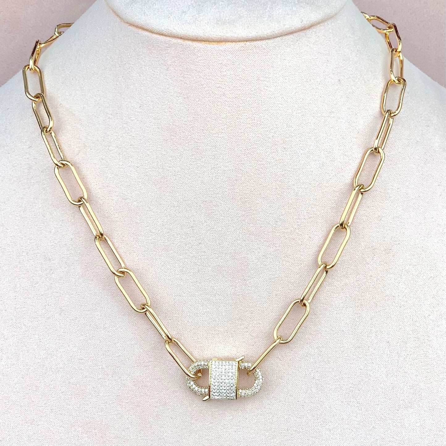 Collar Broche Candado