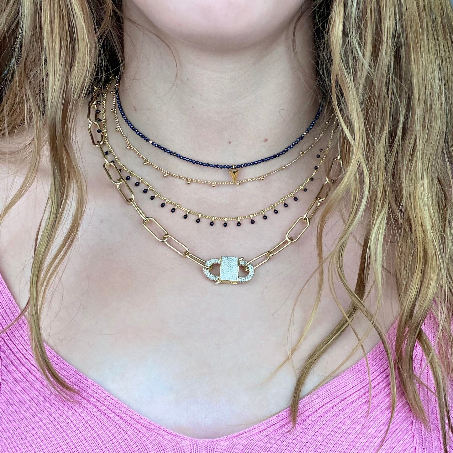 Collar Broche Candado