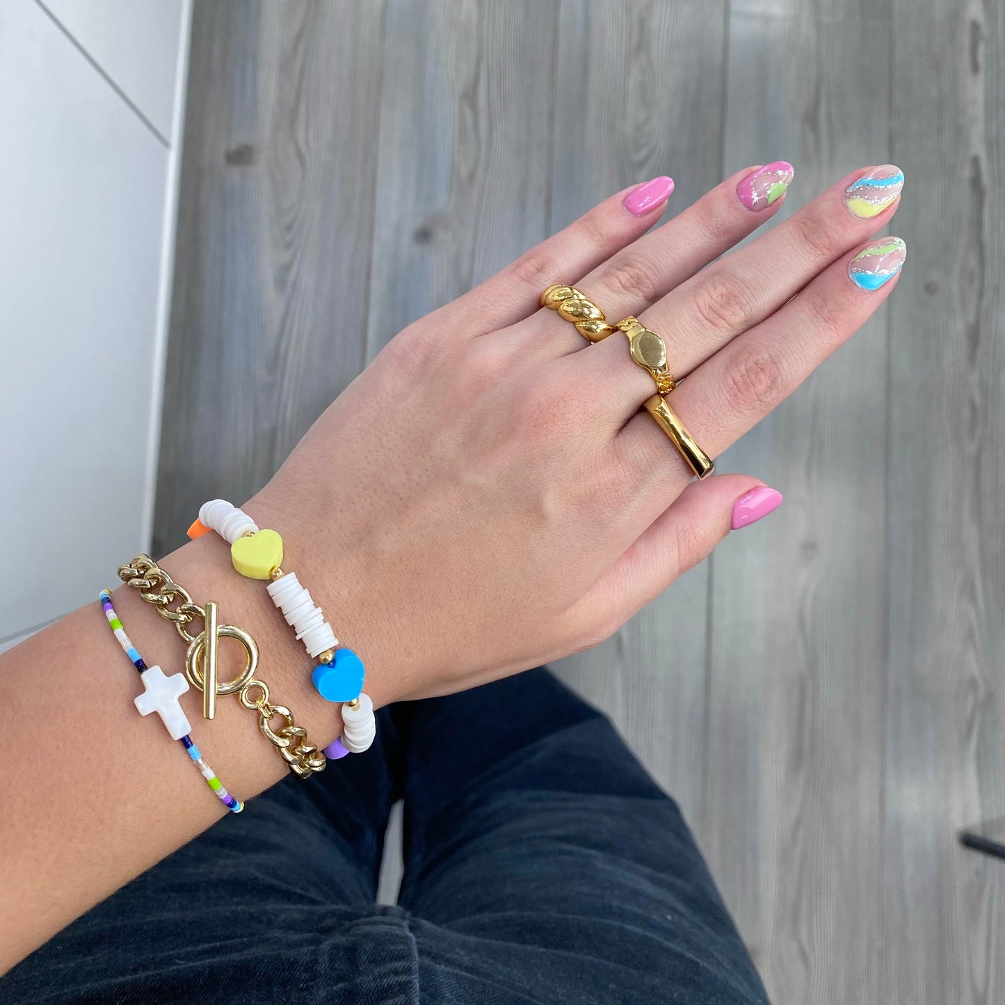 Pulsera Broche Palanca