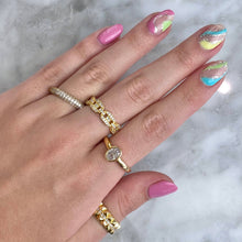 Cargar imagen en el visor de la galería, Anillo Facetado
