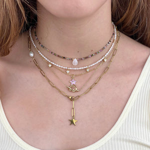 Collar Estrella Rosa