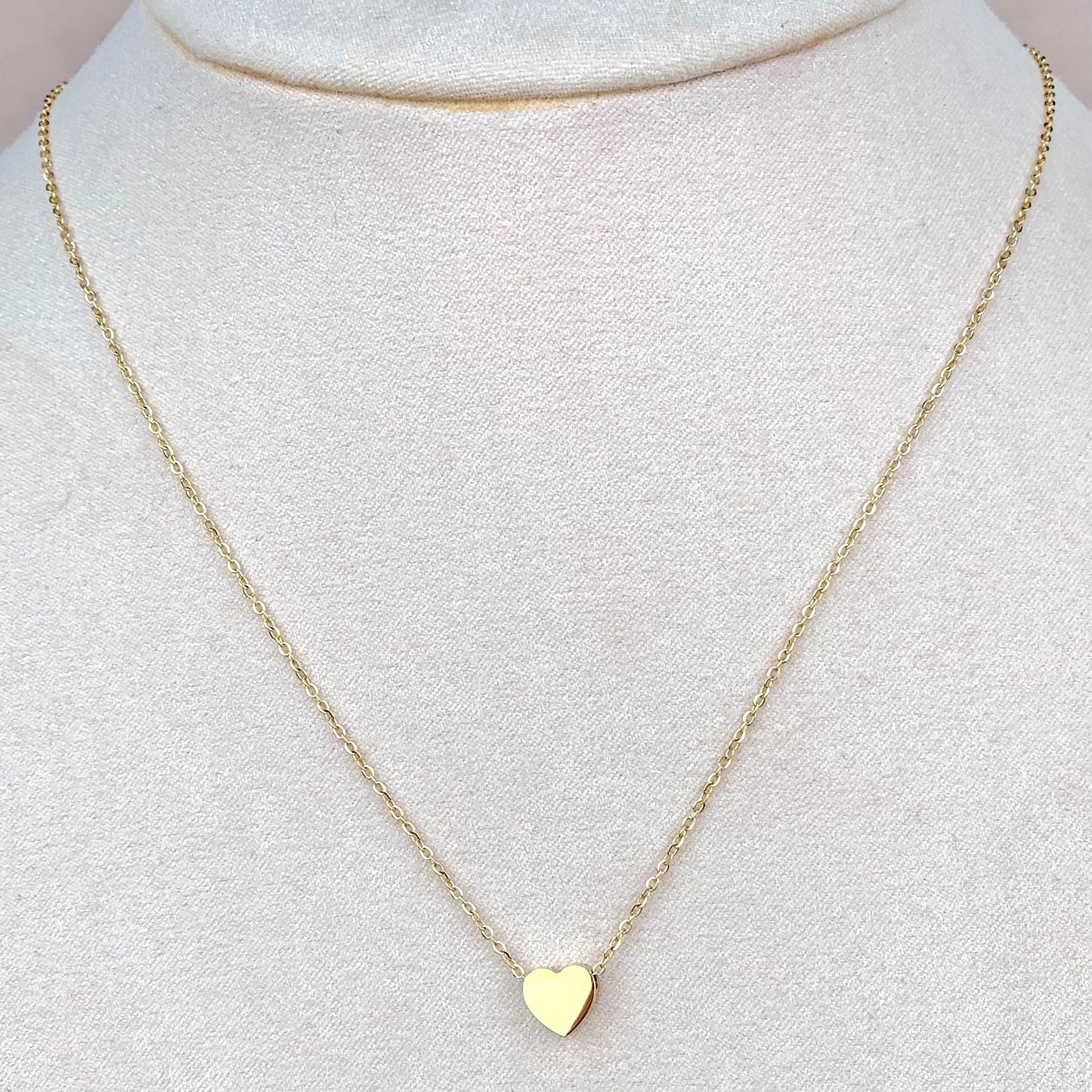 Collar Corazón Dorado