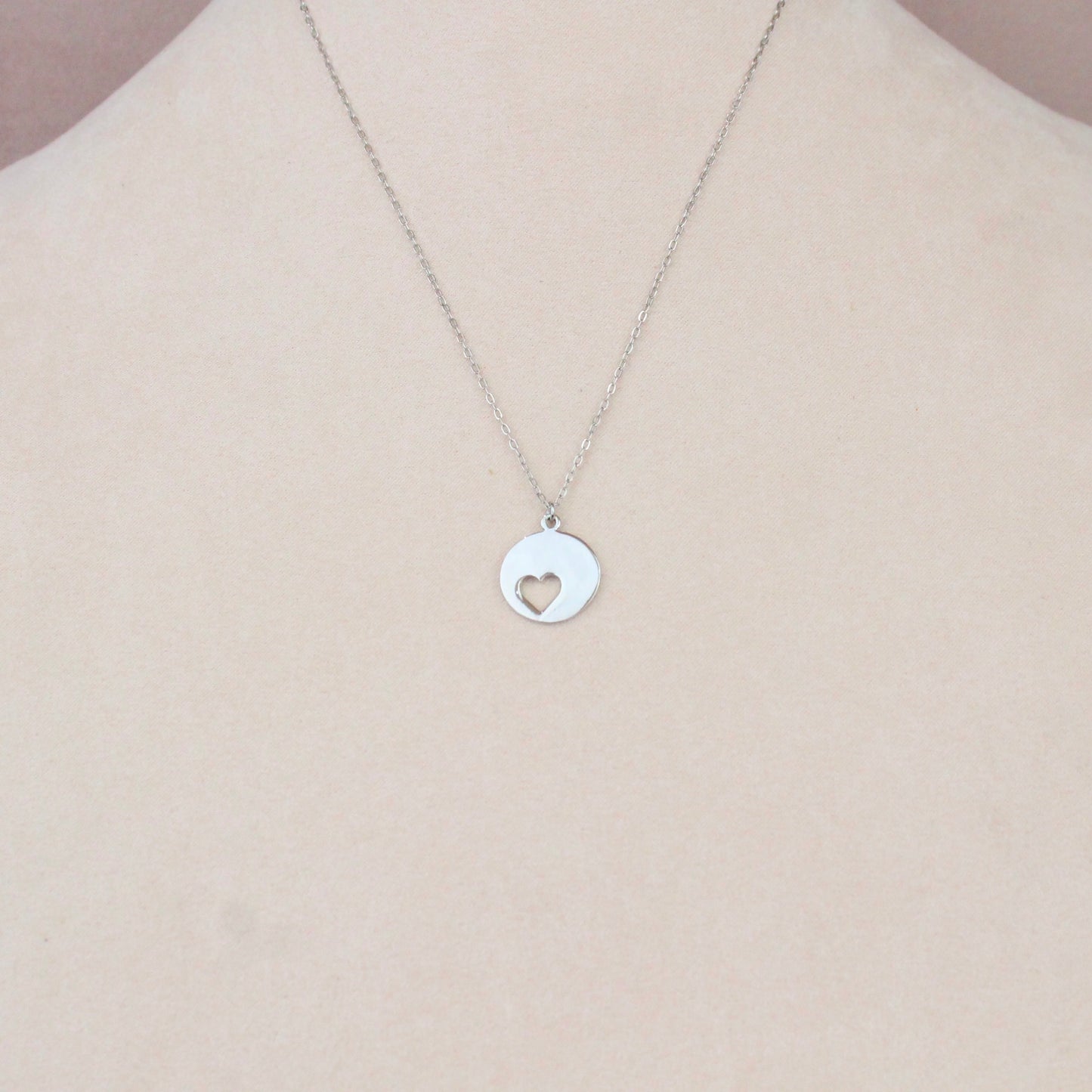 Collar Moneda Corazón