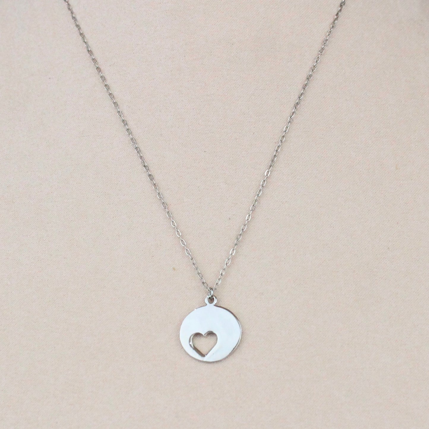 Collar Moneda Corazón