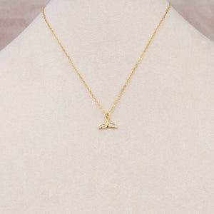 Collar Cola de Sirena dorado
