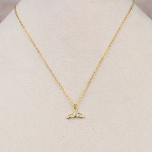 Collar Cola de Sirena dorado