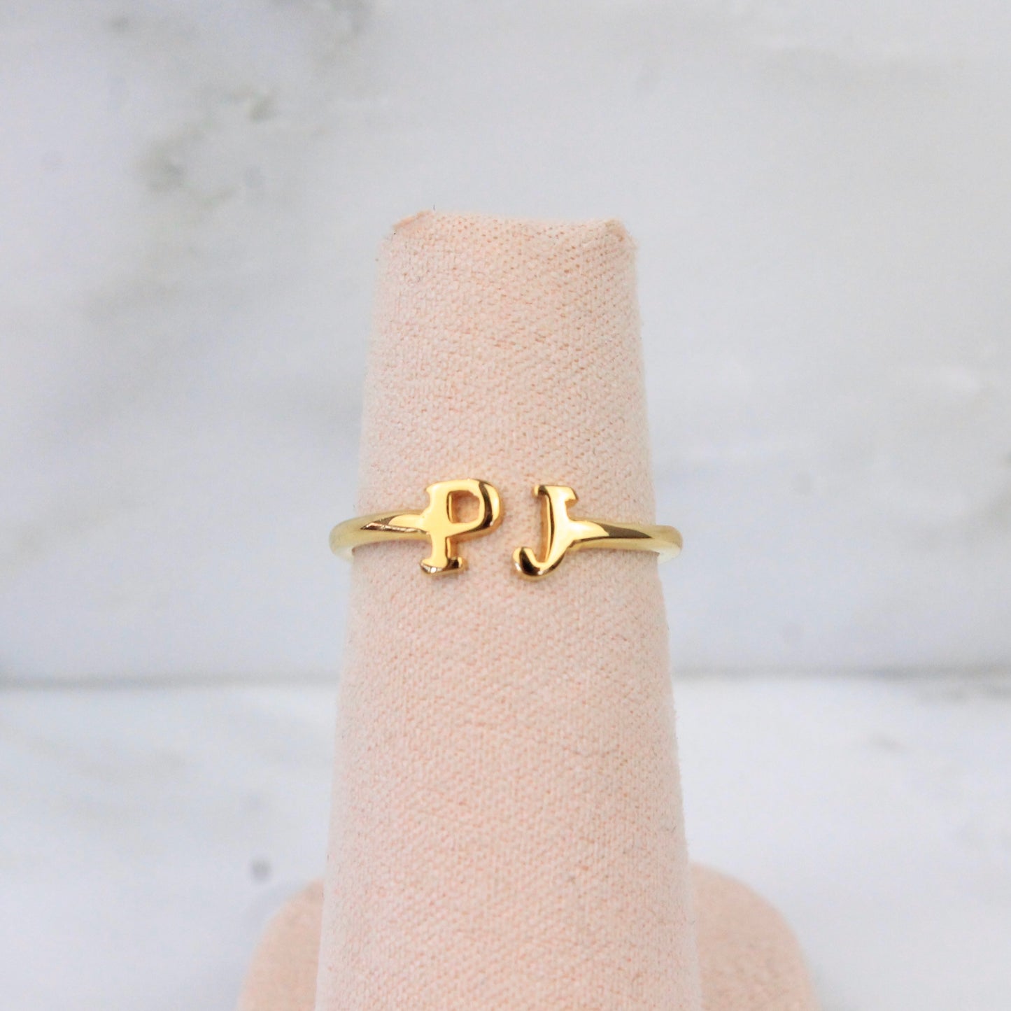 Anillo Iniciales personalizado