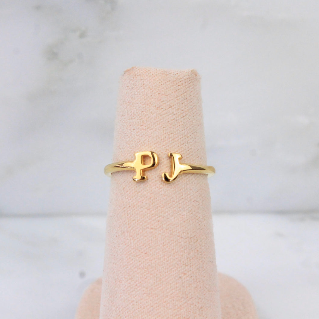 Anillo Iniciales personalizado