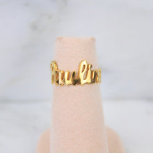 Cargar imagen en el visor de la galería, Anillo Nombre Personalizado
