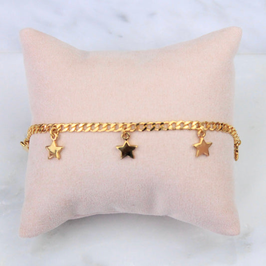 Tobillera estrellas