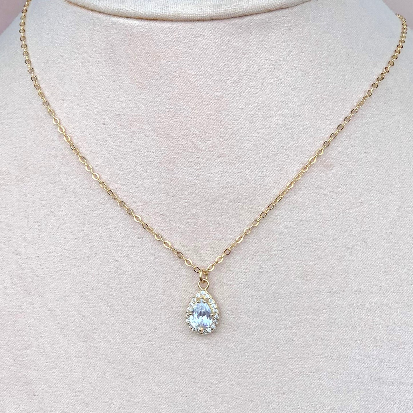 Collar Gota Zirconia