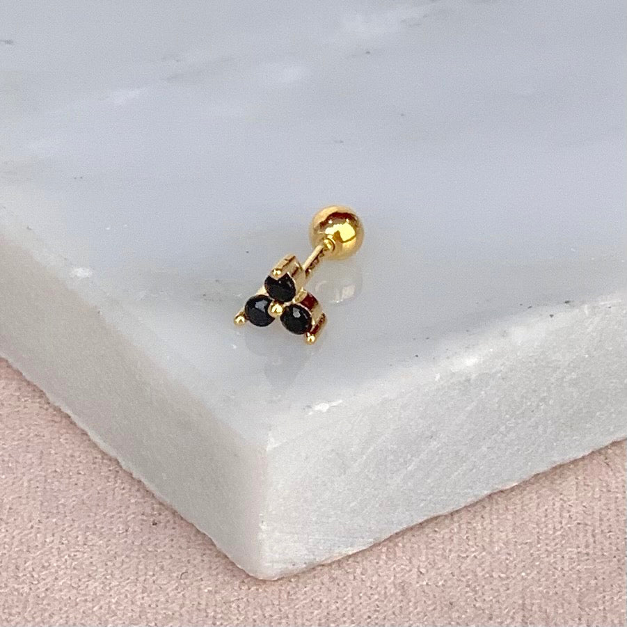 Piercing Trío Negro