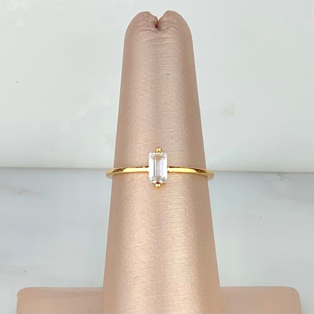 Anillo Baguette