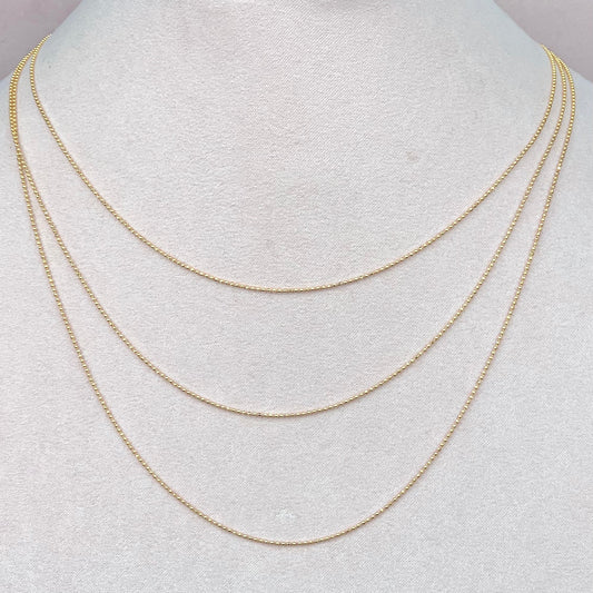 Collar Bolitas Triple