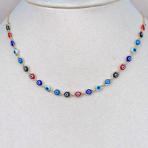 Choker Ojos multicolor